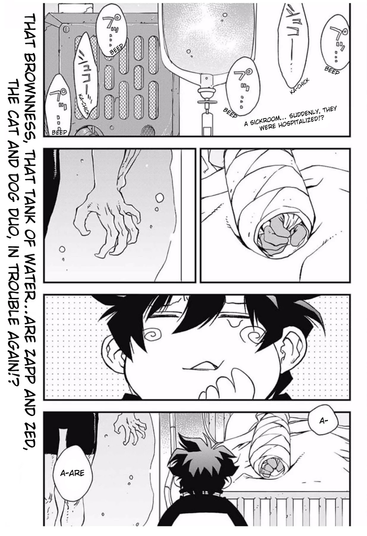 Kekkai Sensen - Back 2 Back Chapter 7 page 3 - Chapter 7: Midnight Blue