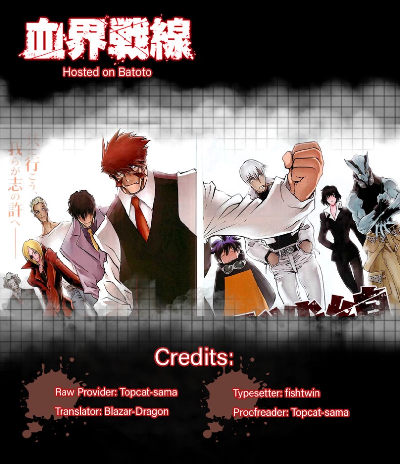 Kekkai Sensen - Back 2 Back Chapter 8 page 1 - Chapter 8: Dead of Night Warfare (1)