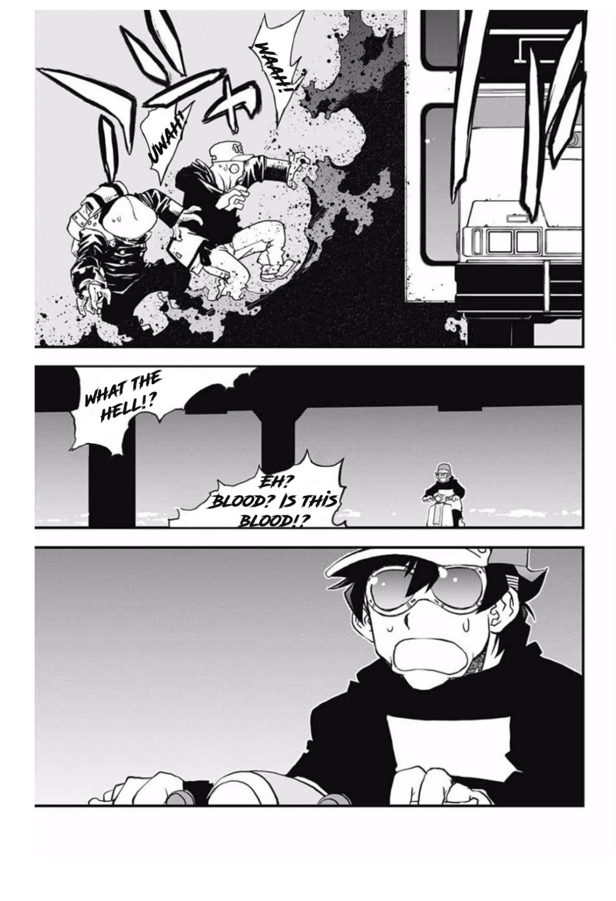 Kekkai Sensen - Back 2 Back Chapter 8 page 10 - Chapter 8: Dead of Night Warfare (1)