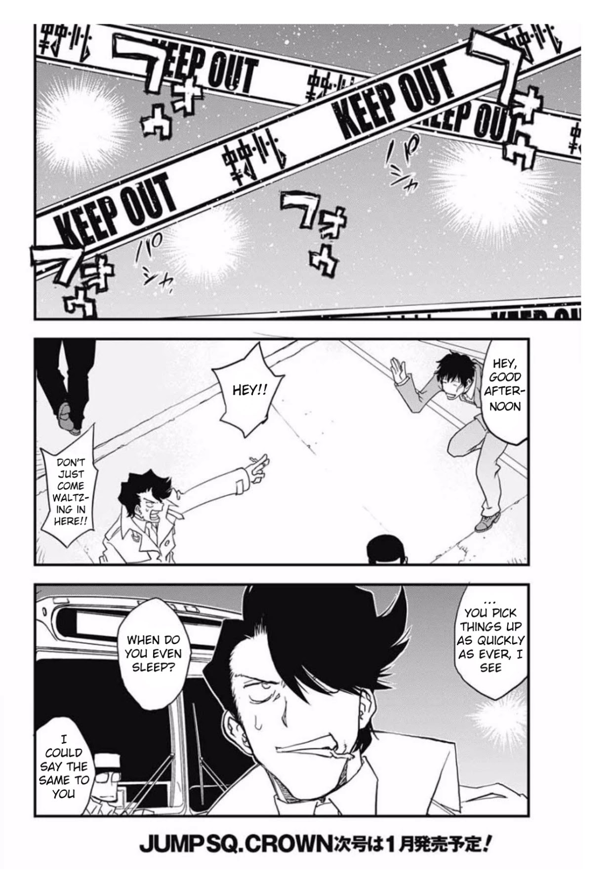 Kekkai Sensen - Back 2 Back Chapter 8 page 14 - Chapter 8: Dead of Night Warfare (1)