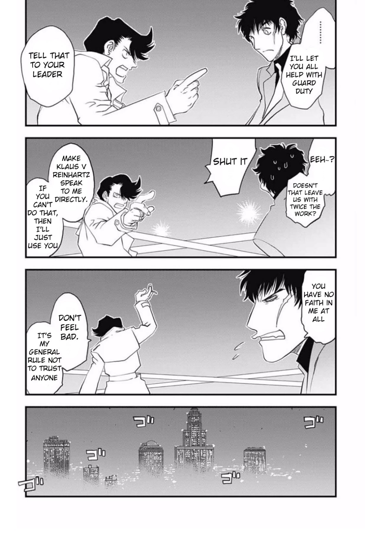 Kekkai Sensen - Back 2 Back Chapter 8 page 17 - Chapter 8: Dead of Night Warfare (1)