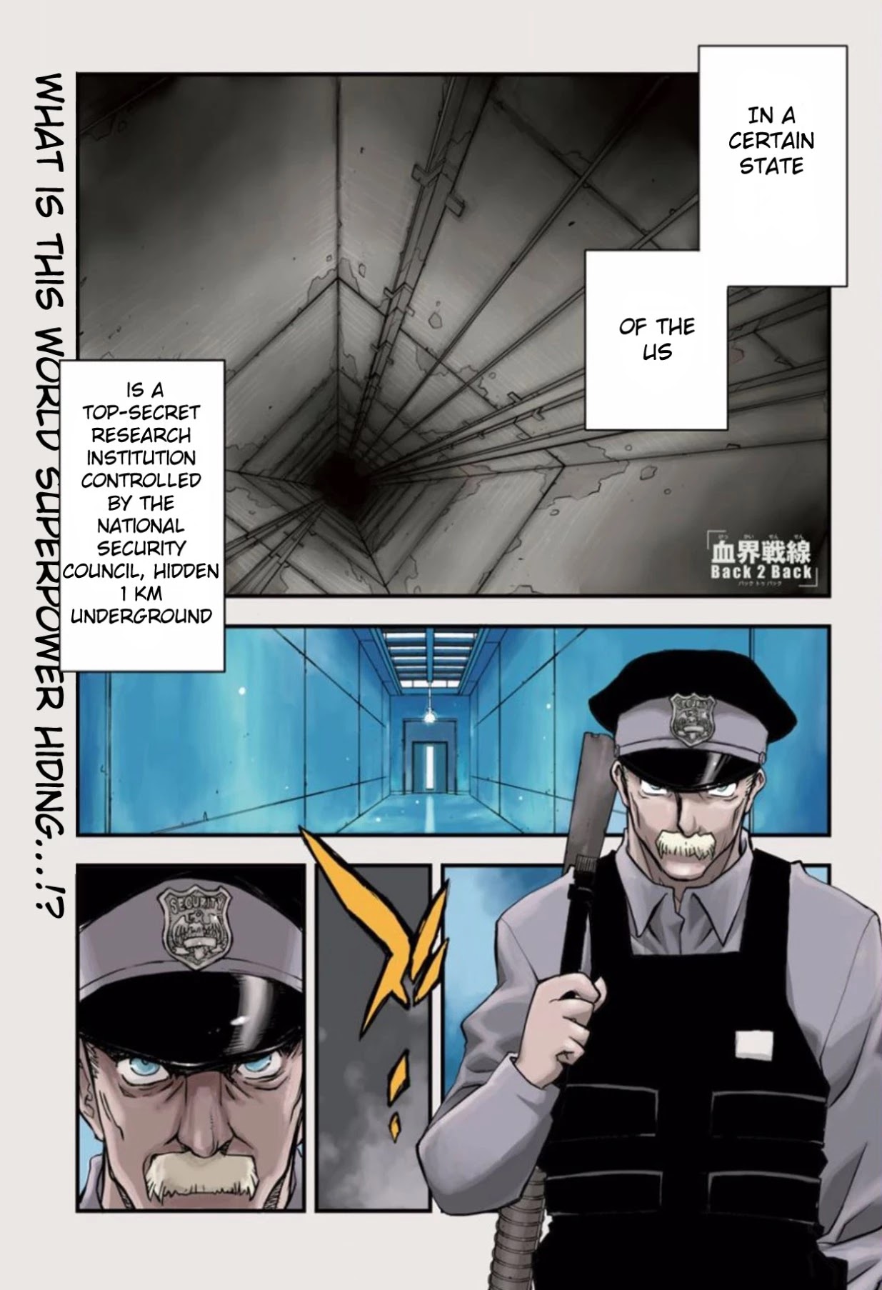 Kekkai Sensen - Back 2 Back Chapter 8 page 2 - Chapter 8: Dead of Night Warfare (1)