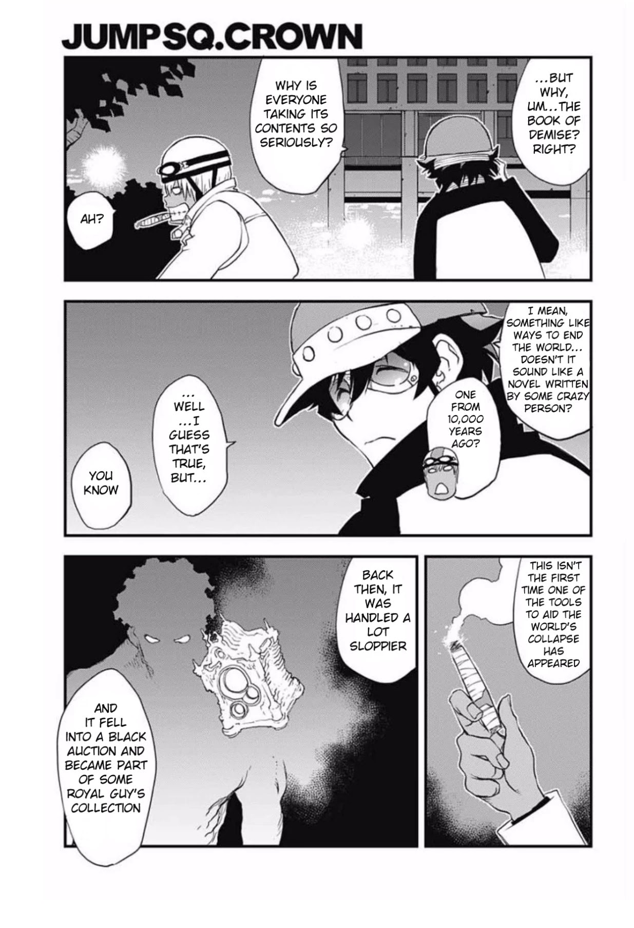 Kekkai Sensen - Back 2 Back Chapter 8 page 27 - Chapter 8: Dead of Night Warfare (1)