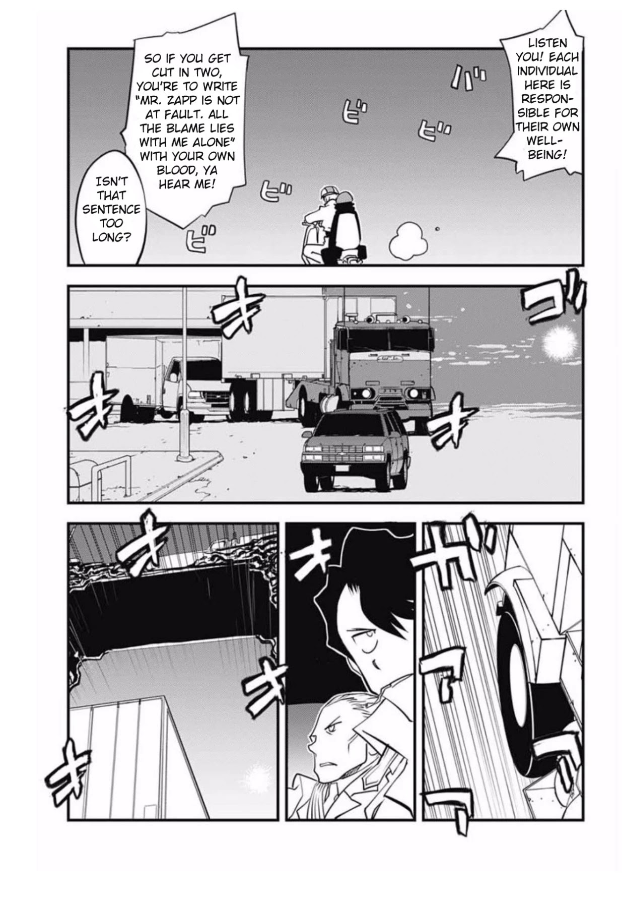 Kekkai Sensen - Back 2 Back Chapter 8 page 33 - Chapter 8: Dead of Night Warfare (1)