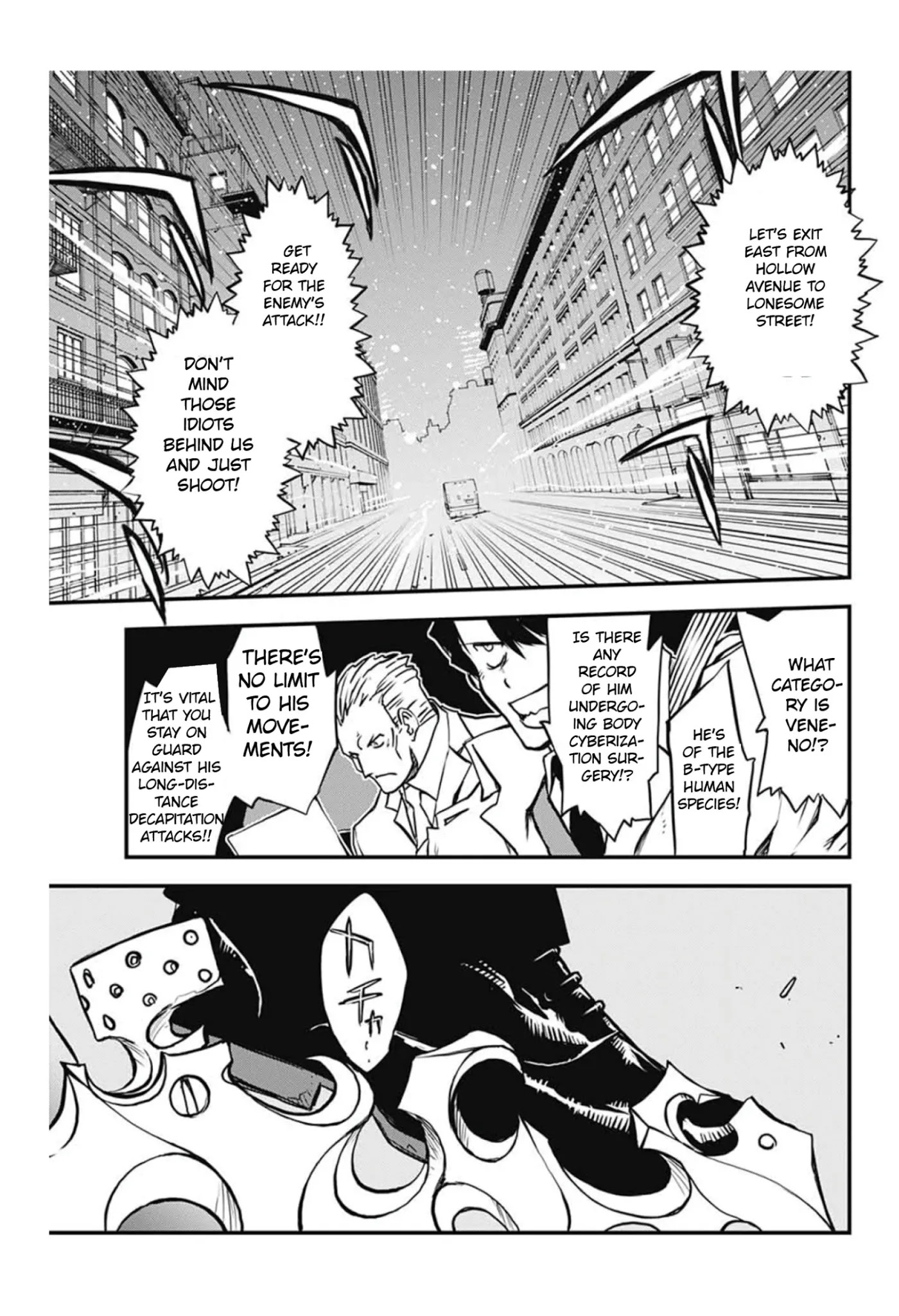 Kekkai Sensen - Back 2 Back Chapter 9 page 14 - Chapter 9: Dead of Night Warfare (2)