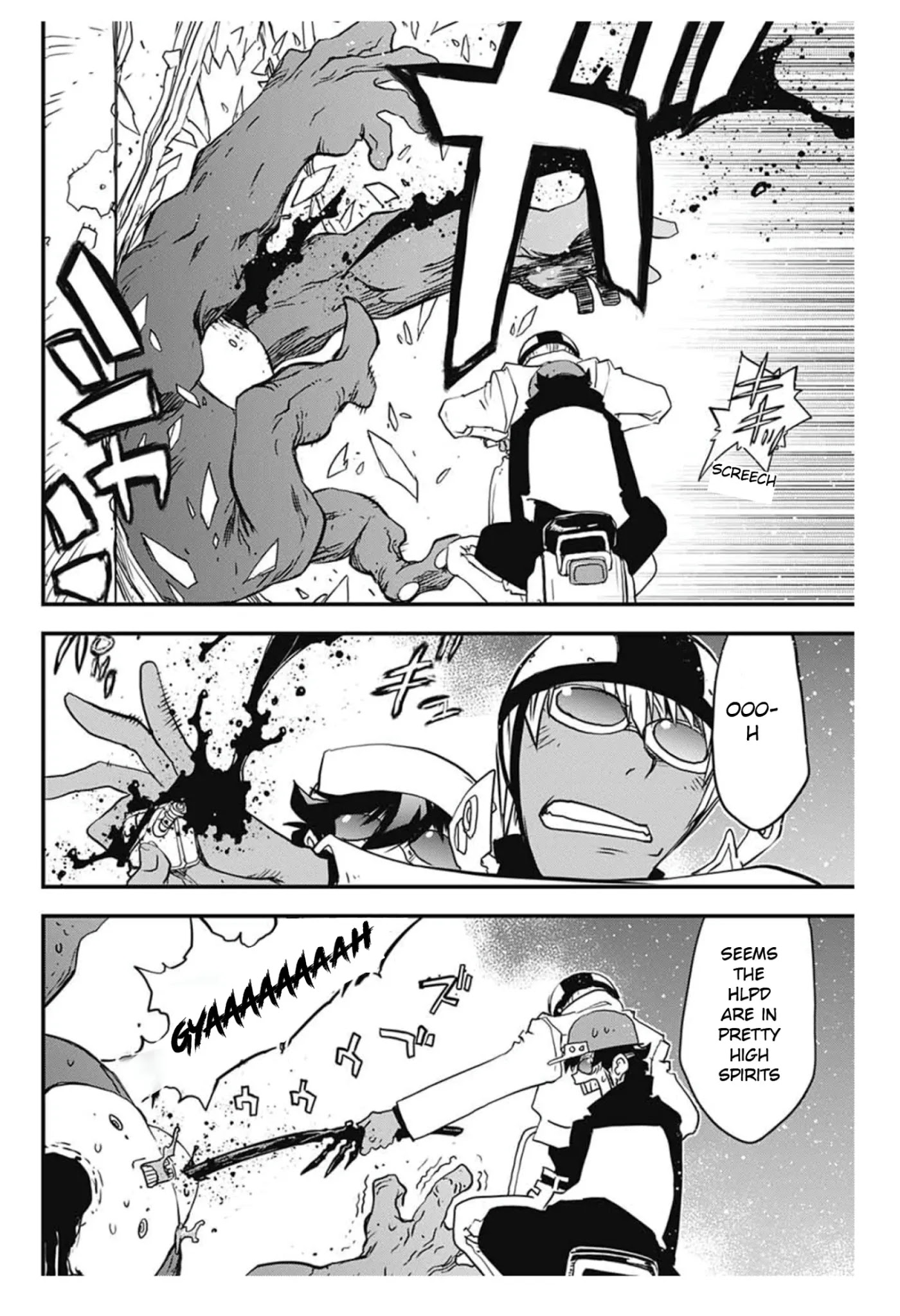 Kekkai Sensen - Back 2 Back Chapter 9 page 27 - Chapter 9: Dead of Night Warfare (2)
