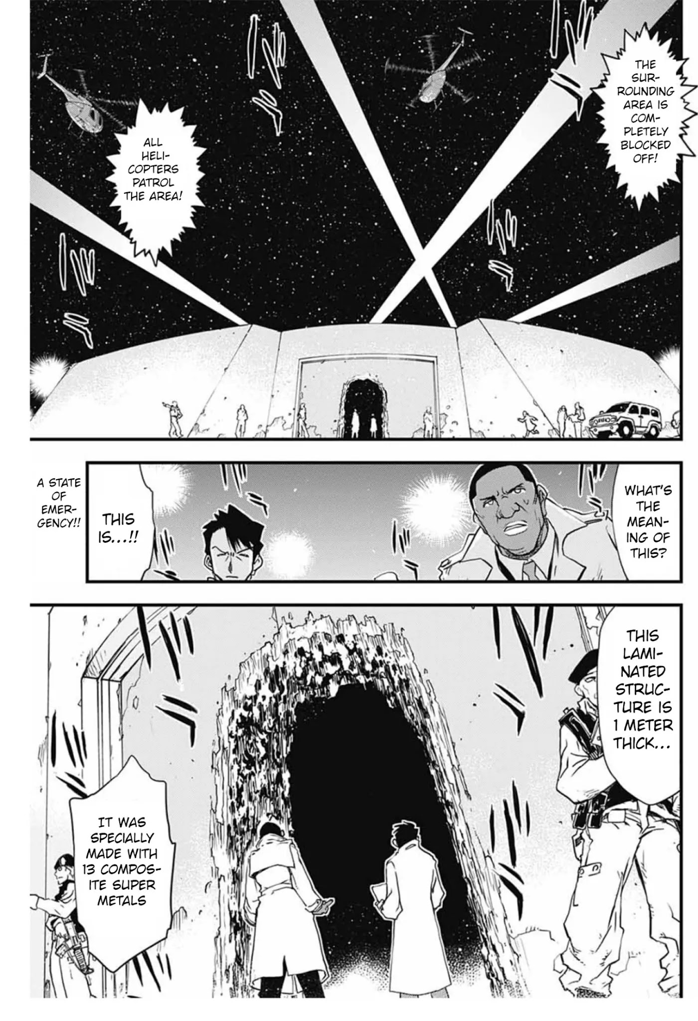 Kekkai Sensen - Back 2 Back Chapter 9 page 3 - Chapter 9: Dead of Night Warfare (2)