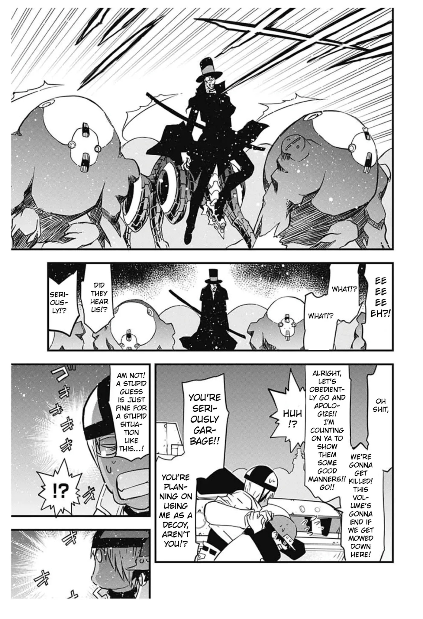 Kekkai Sensen - Back 2 Back Chapter 9 page 38 - Chapter 9: Dead of Night Warfare (2)