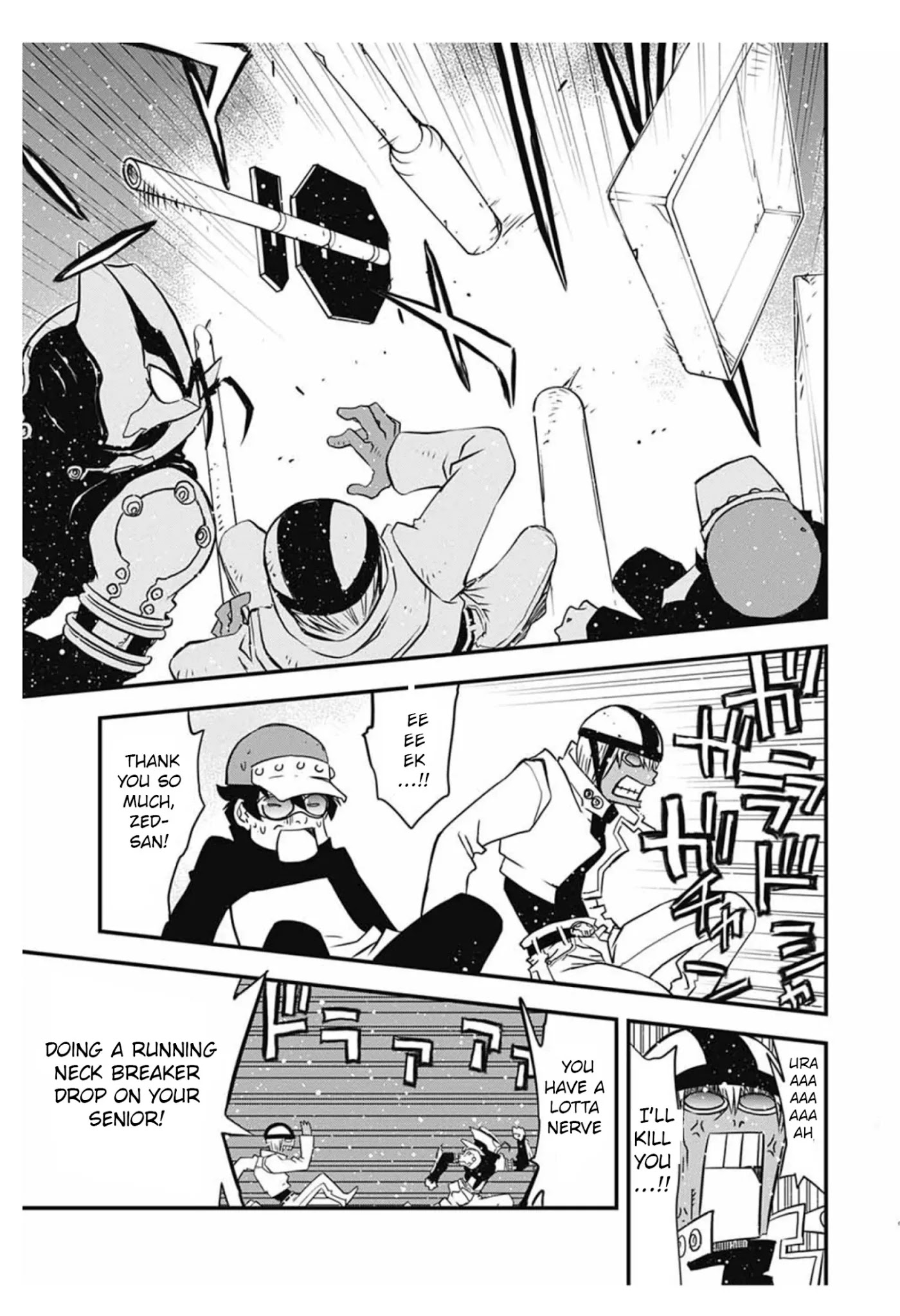 Kekkai Sensen - Back 2 Back Chapter 9 page 44 - Chapter 9: Dead of Night Warfare (2)