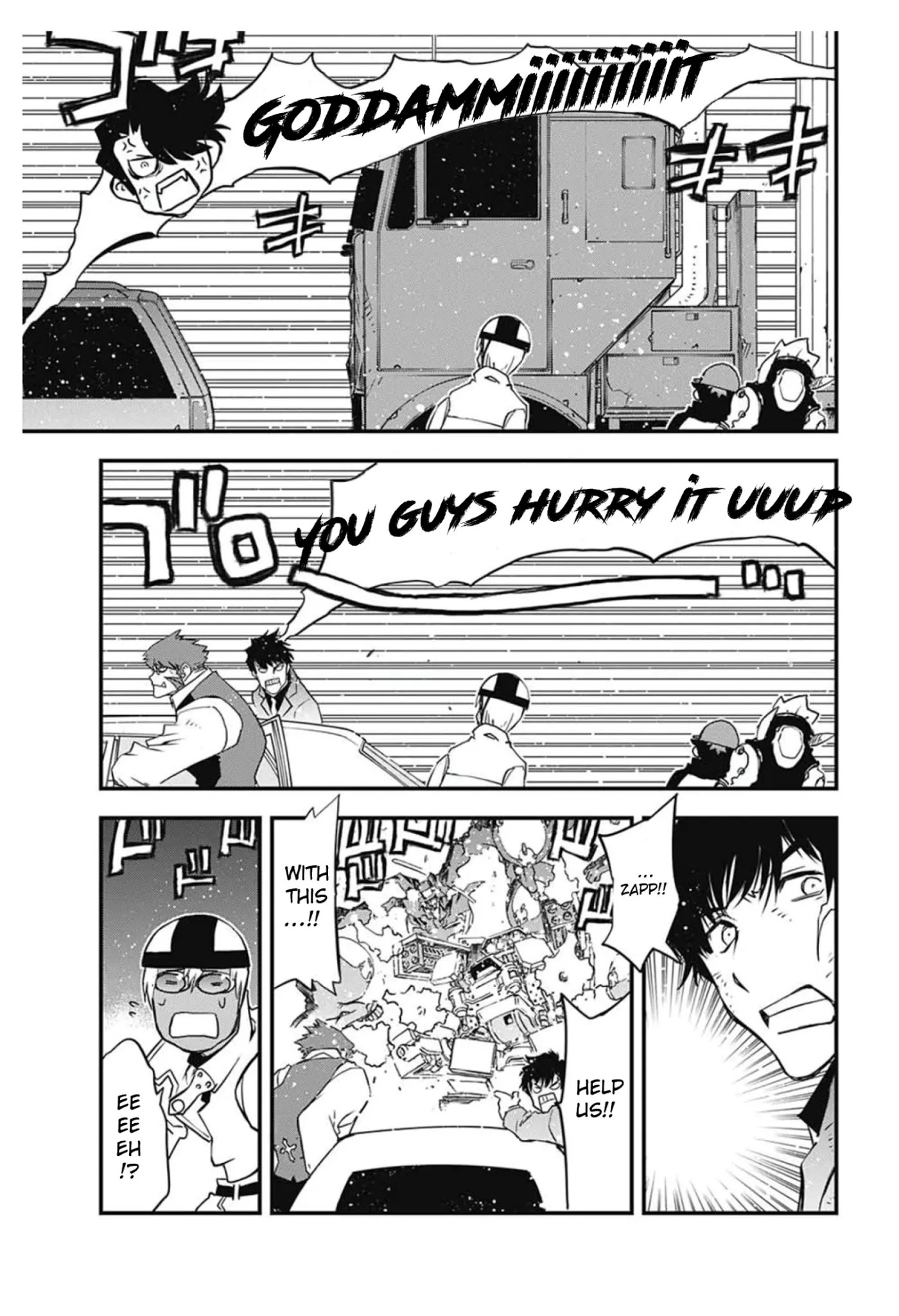 Kekkai Sensen - Back 2 Back Chapter 9 page 46 - Chapter 9: Dead of Night Warfare (2)