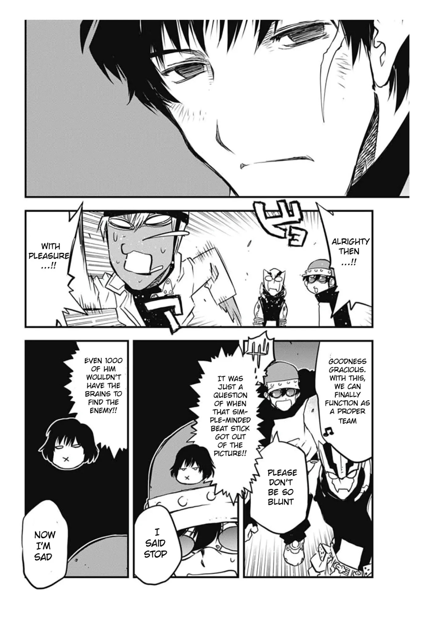 Kekkai Sensen - Back 2 Back Chapter 9 page 47 - Chapter 9: Dead of Night Warfare (2)