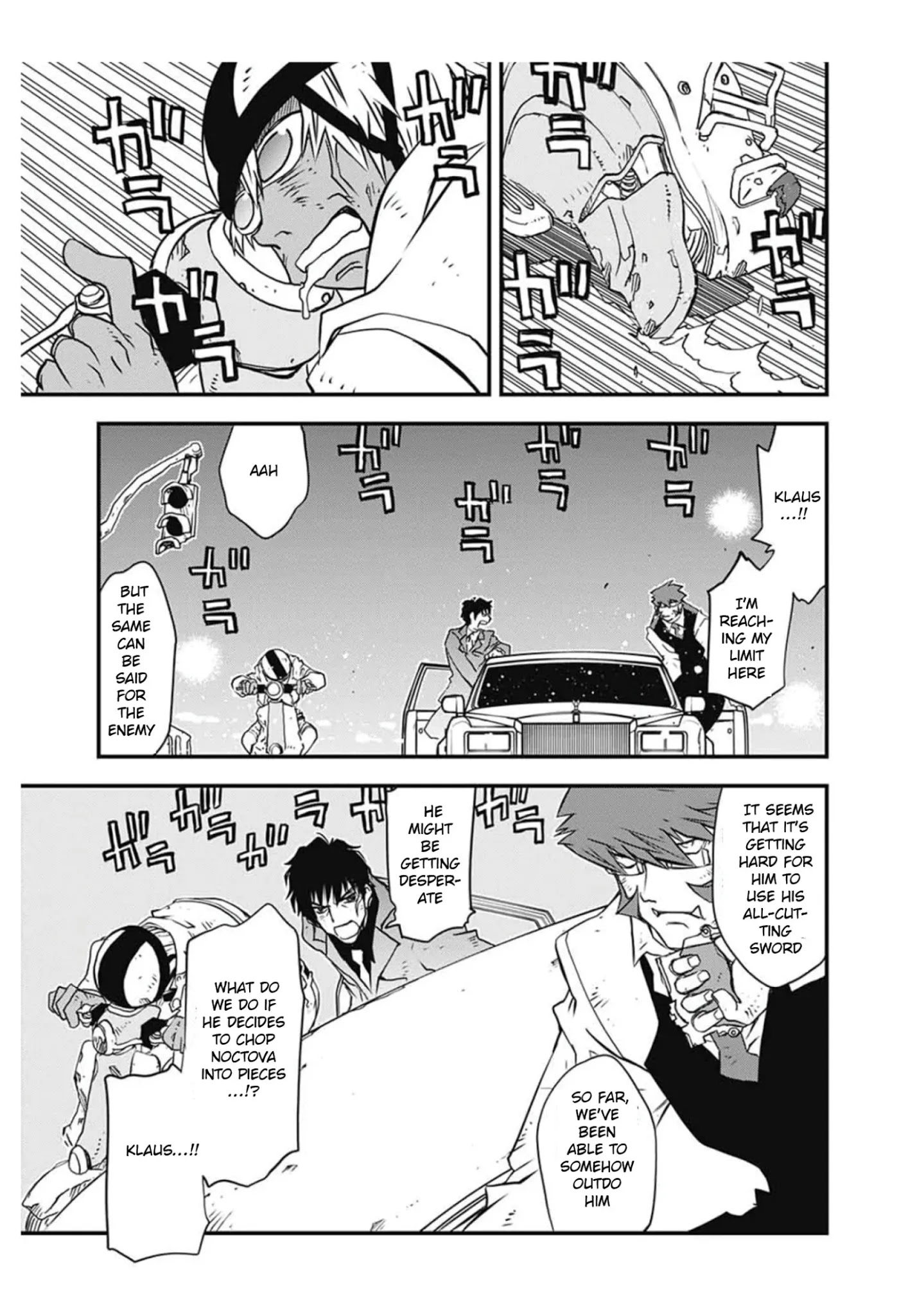 Kekkai Sensen - Back 2 Back Chapter 9 page 50 - Chapter 9: Dead of Night Warfare (2)