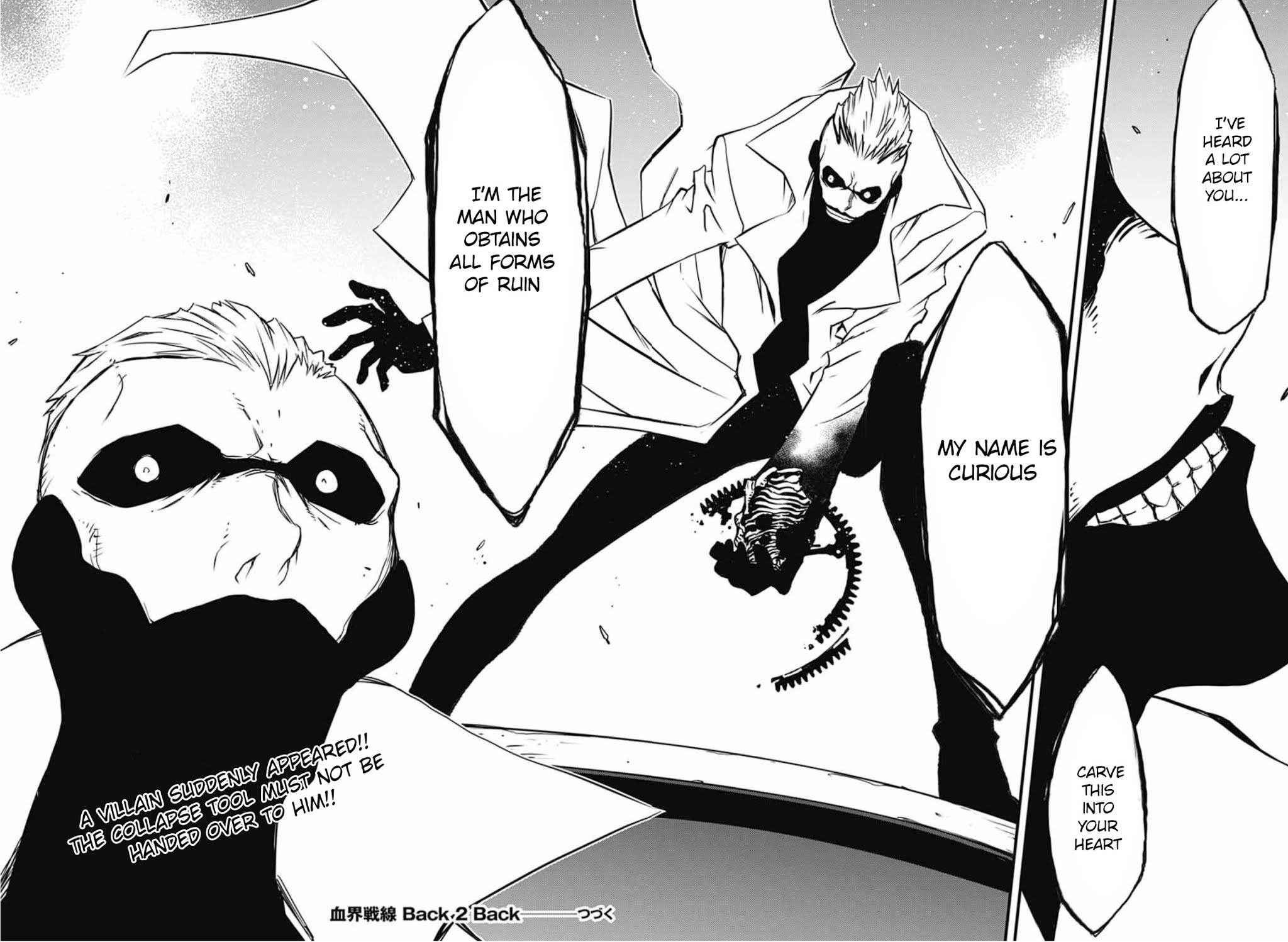 Kekkai Sensen - Back 2 Back Chapter 9 page 66 - Chapter 9: Dead of Night Warfare (2)