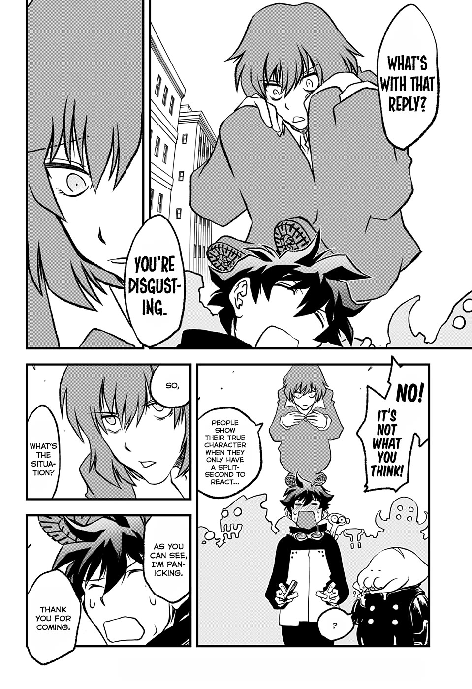 Kekkai Sensen Beat 3 Peat Chapter 1 page 26 - Chapter 1: Another Day of Mist