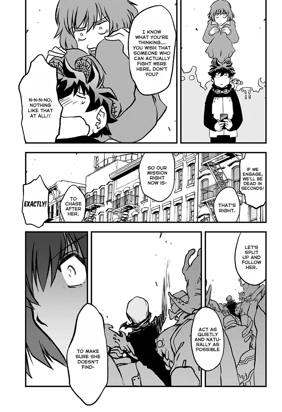 Kekkai Sensen Beat 3 Peat Chapter 1 page 27 - Chapter 1: Another Day of Mist