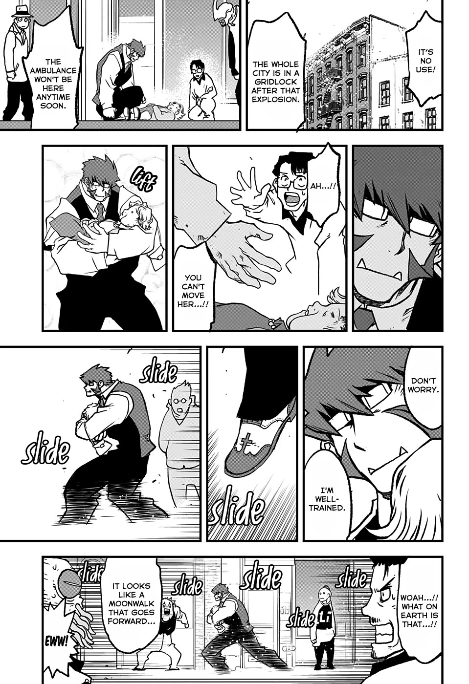 Kekkai Sensen Beat 3 Peat Chapter 1 page 40 - Chapter 1: Another Day of Mist