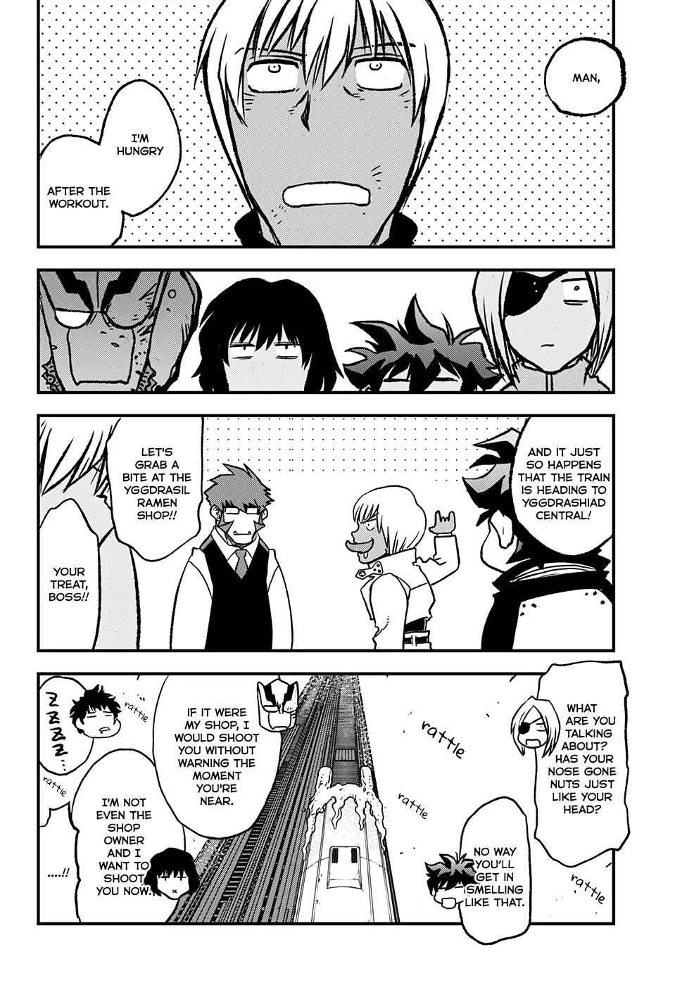 Kekkai Sensen Beat 3 Peat Chapter 1 page 57 - Chapter 1: Another Day of Mist