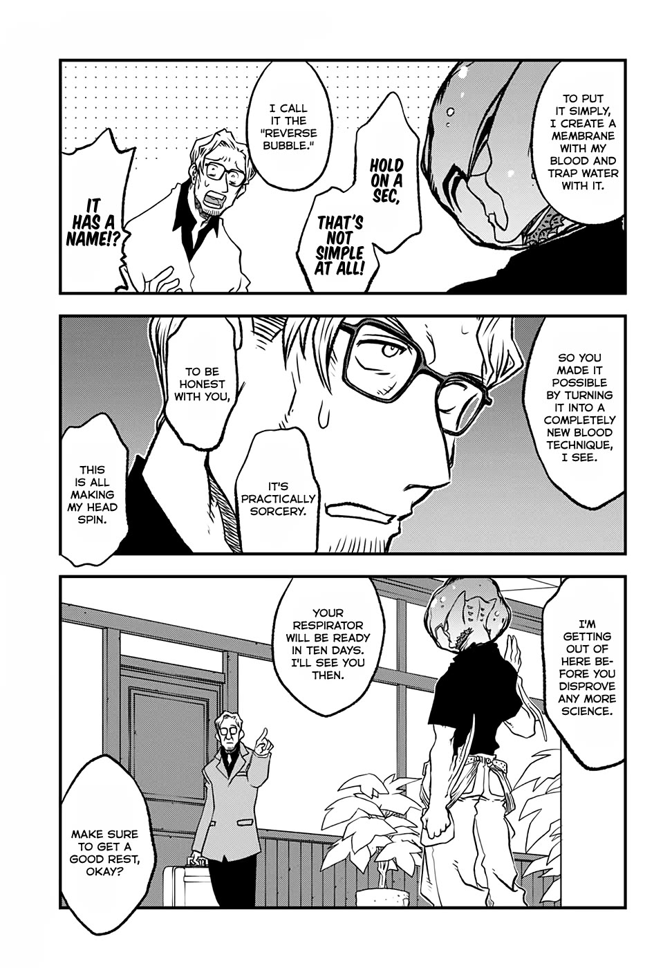 Kekkai Sensen Beat 3 Peat Chapter 1 page 8 - Chapter 1: Another Day of Mist