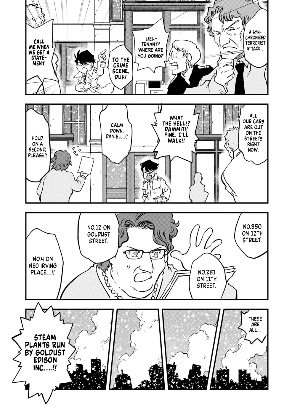 Kekkai Sensen Beat 3 Peat Chapter 10 page 19 - Chapter 10: General Winter Comes to Town - Yeah! Yeah! Yeah!