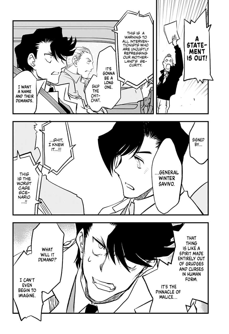 Kekkai Sensen Beat 3 Peat Chapter 10 page 25 - Chapter 10: General Winter Comes to Town - Yeah! Yeah! Yeah!