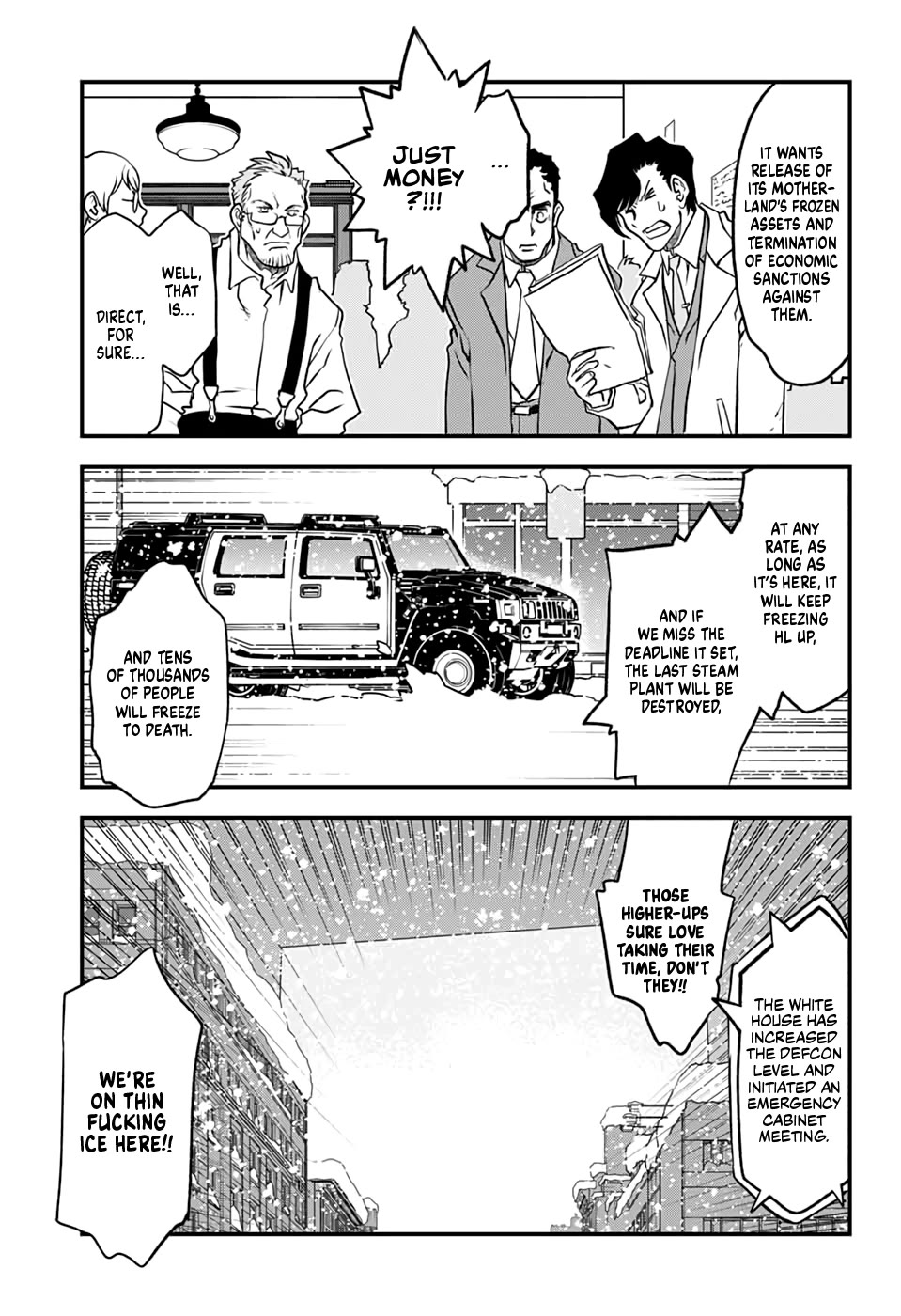 Kekkai Sensen Beat 3 Peat Chapter 10 page 26 - Chapter 10: General Winter Comes to Town - Yeah! Yeah! Yeah!