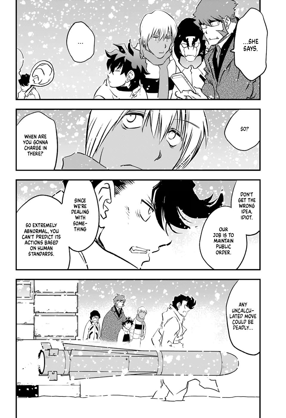 Kekkai Sensen Beat 3 Peat Chapter 10 page 31 - Chapter 10: General Winter Comes to Town - Yeah! Yeah! Yeah!