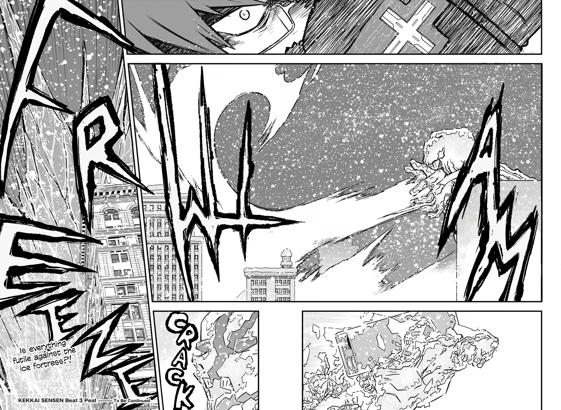 Kekkai Sensen Beat 3 Peat Chapter 10 page 35 - Chapter 10: General Winter Comes to Town - Yeah! Yeah! Yeah!