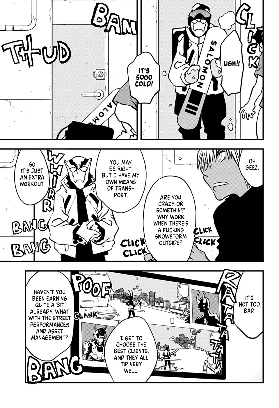 Kekkai Sensen Beat 3 Peat Chapter 10 page 7 - Chapter 10: General Winter Comes to Town - Yeah! Yeah! Yeah!