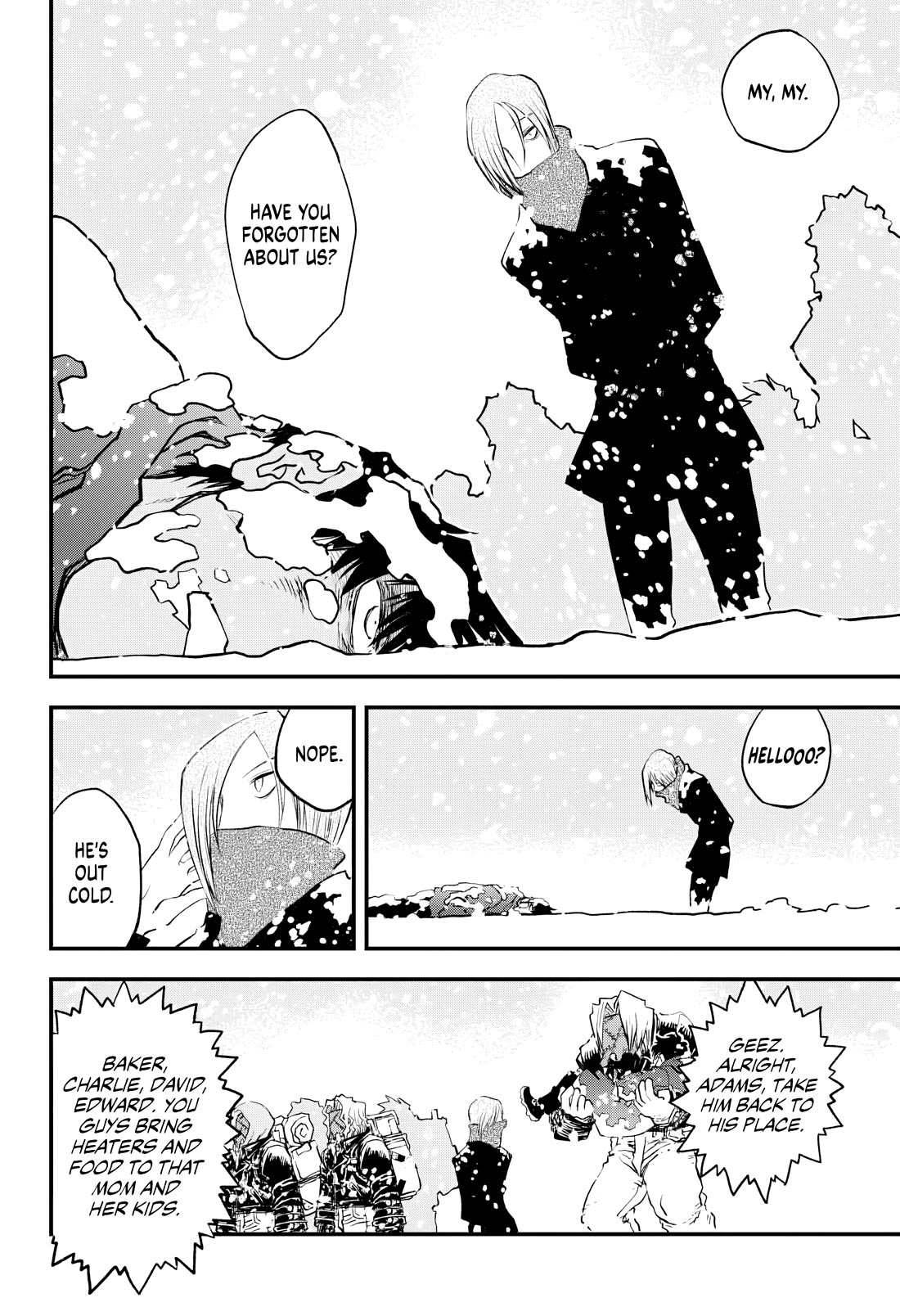 Kekkai Sensen Beat 3 Peat Chapter 11 page 24 - Chapter 11: General Winter Comes to Town - Yeah! Yeah! Yeah! Part II