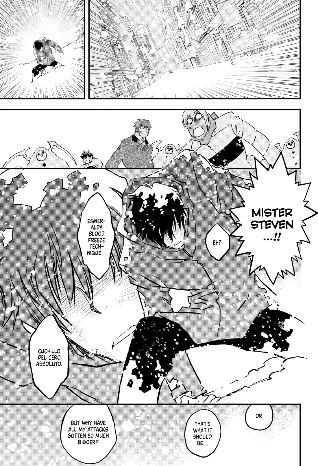 Kekkai Sensen Beat 3 Peat Chapter 11 page 29 - Chapter 11: General Winter Comes to Town - Yeah! Yeah! Yeah! Part II