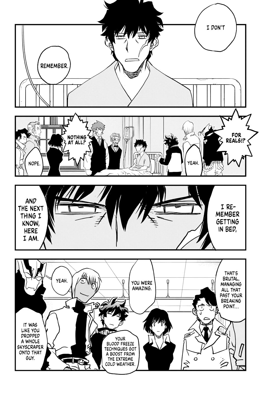 Kekkai Sensen Beat 3 Peat Chapter 11 page 37 - Chapter 11: General Winter Comes to Town - Yeah! Yeah! Yeah! Part II