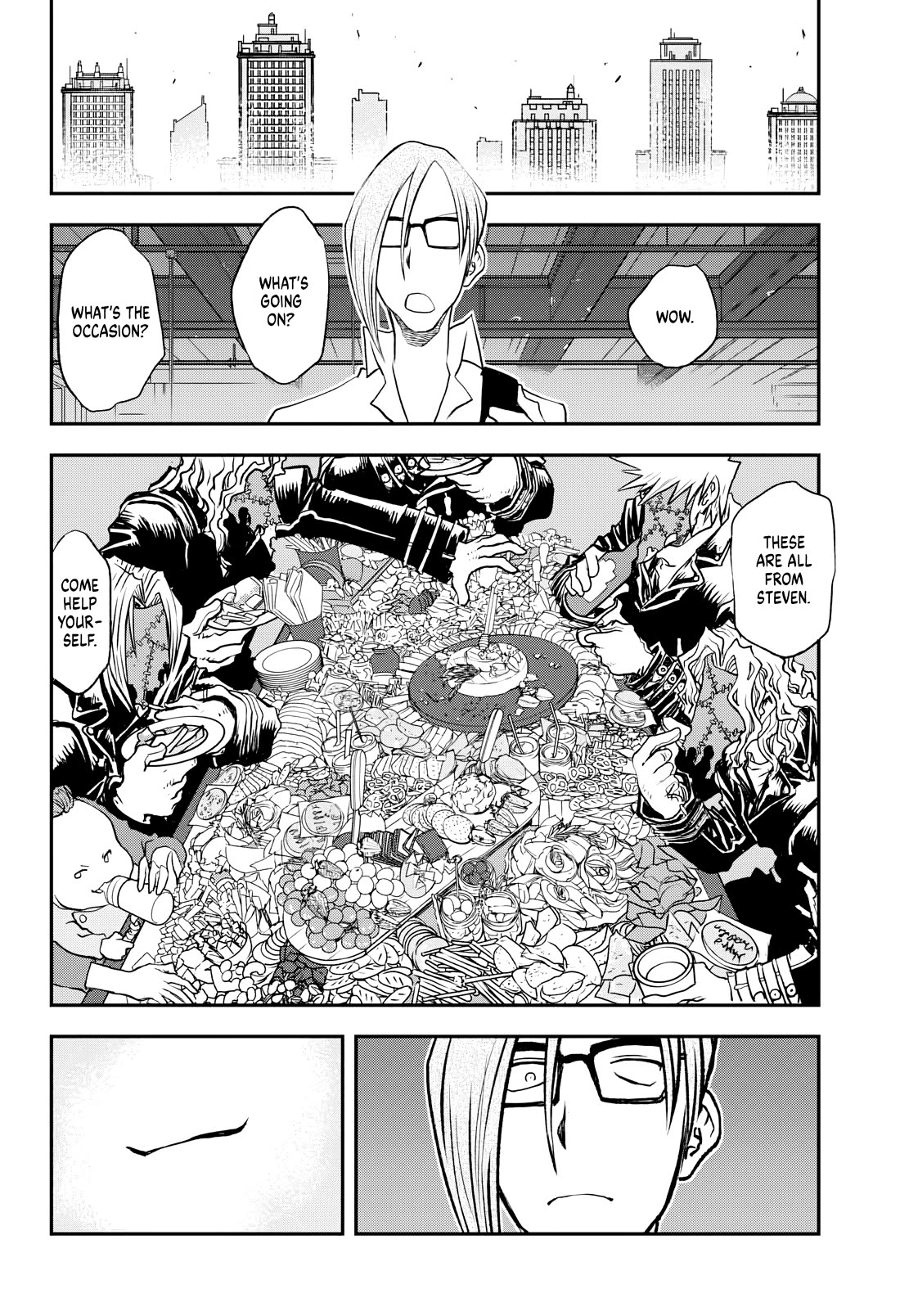 Kekkai Sensen Beat 3 Peat Chapter 11 page 39 - Chapter 11: General Winter Comes to Town - Yeah! Yeah! Yeah! Part II
