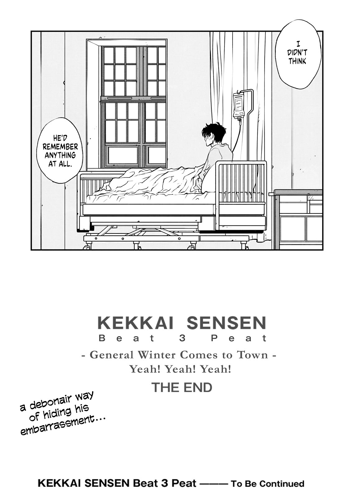 Kekkai Sensen Beat 3 Peat Chapter 11 page 40 - Chapter 11: General Winter Comes to Town - Yeah! Yeah! Yeah! Part II