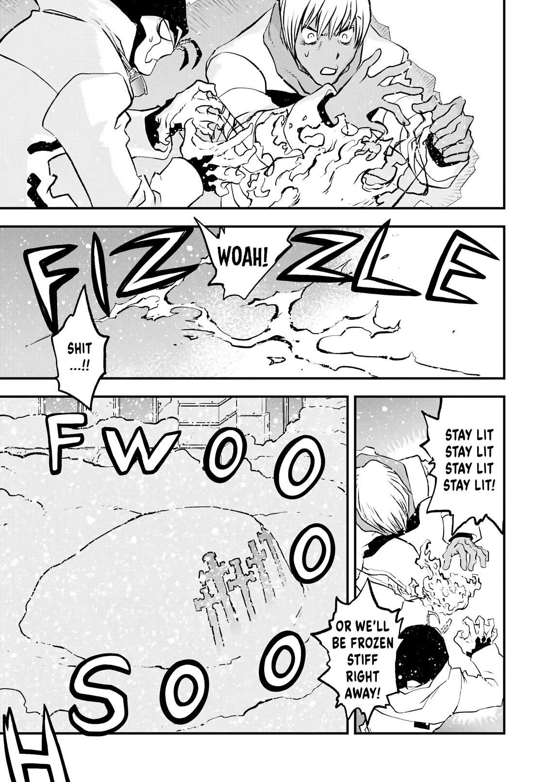 Kekkai Sensen Beat 3 Peat Chapter 11 page 5 - Chapter 11: General Winter Comes to Town - Yeah! Yeah! Yeah! Part II