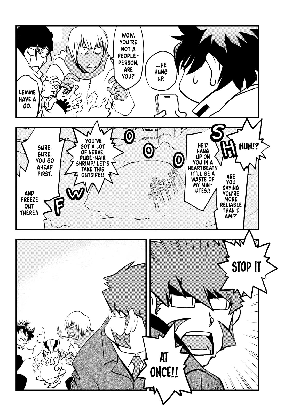 Kekkai Sensen Beat 3 Peat Chapter 11 page 8 - Chapter 11: General Winter Comes to Town - Yeah! Yeah! Yeah! Part II
