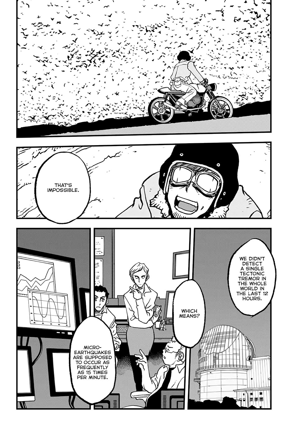 Kekkai Sensen Beat 3 Peat Chapter 2 page 4 - Chapter 2: Collapsing City 2.99