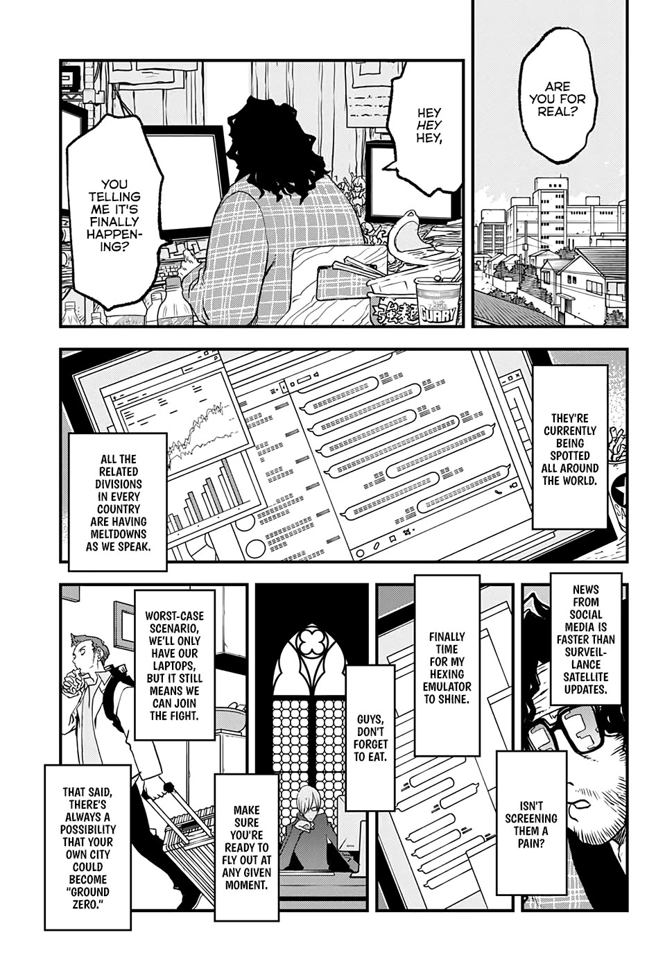 Kekkai Sensen Beat 3 Peat Chapter 2 page 5 - Chapter 2: Collapsing City 2.99