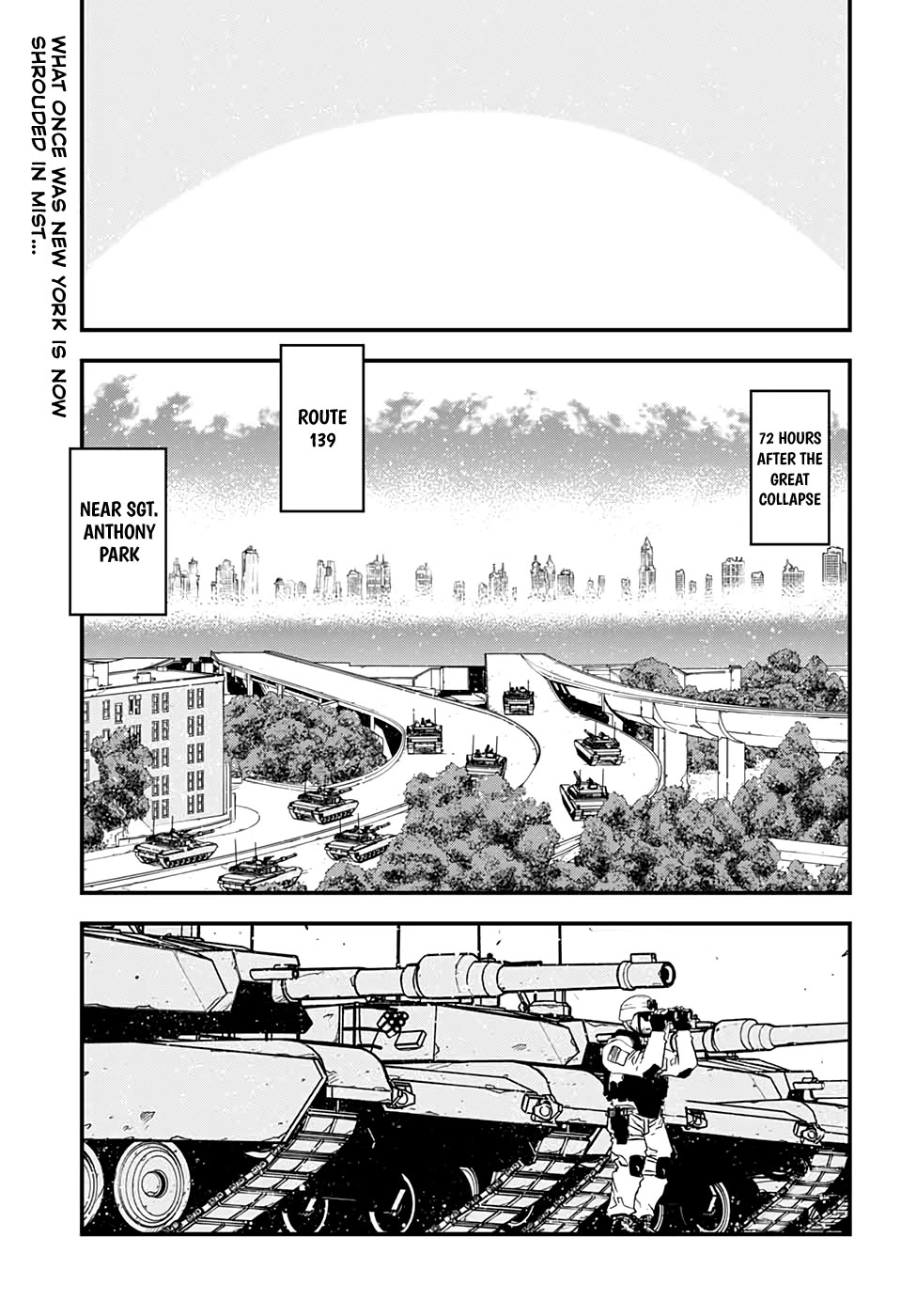 Kekkai Sensen Beat 3 Peat Chapter 3 page 1 - Chapter 3: Re: NewYork NewYork