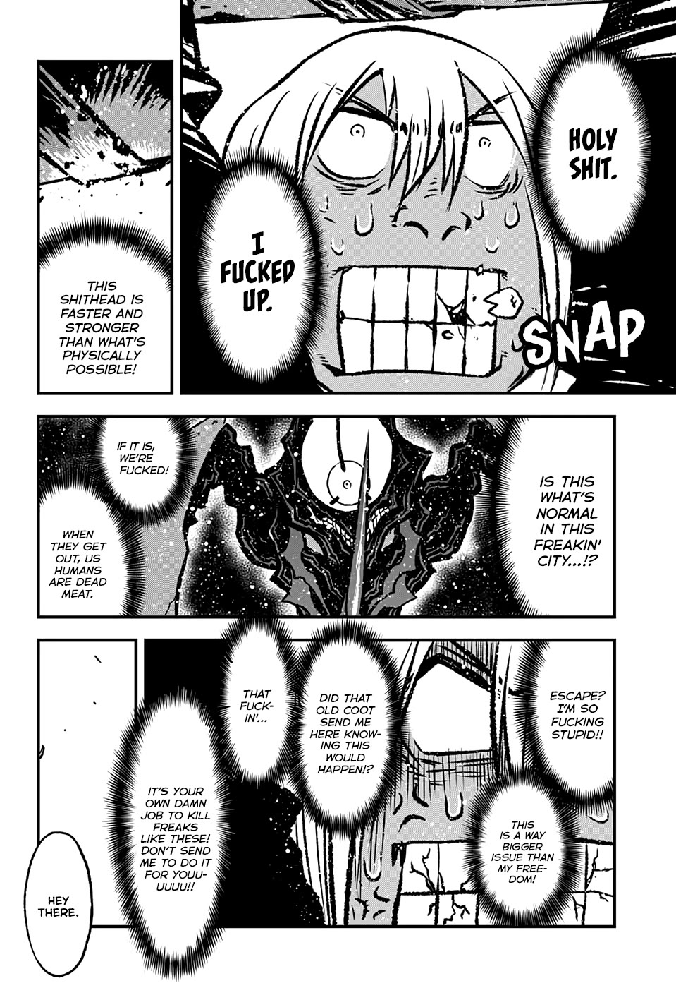 Kekkai Sensen Beat 3 Peat Chapter 3 page 47 - Chapter 3: Re: NewYork NewYork