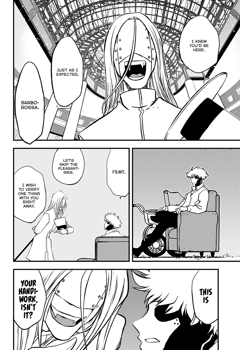 Kekkai Sensen Beat 3 Peat Chapter 3 page 54 - Chapter 3: Re: NewYork NewYork