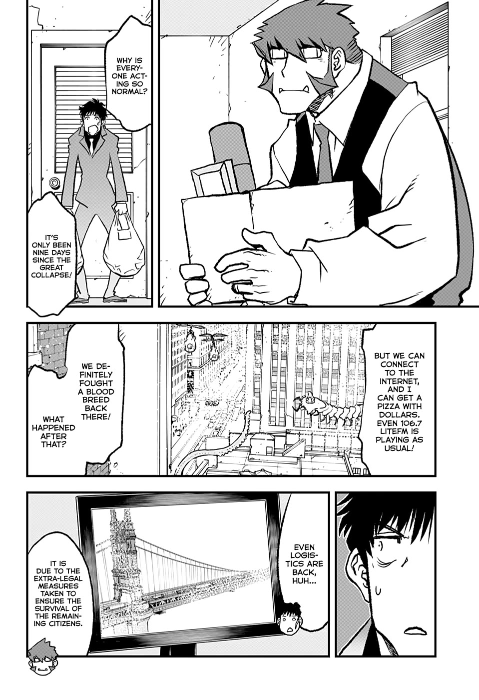 Kekkai Sensen Beat 3 Peat Chapter 3 page 7 - Chapter 3: Re: NewYork NewYork