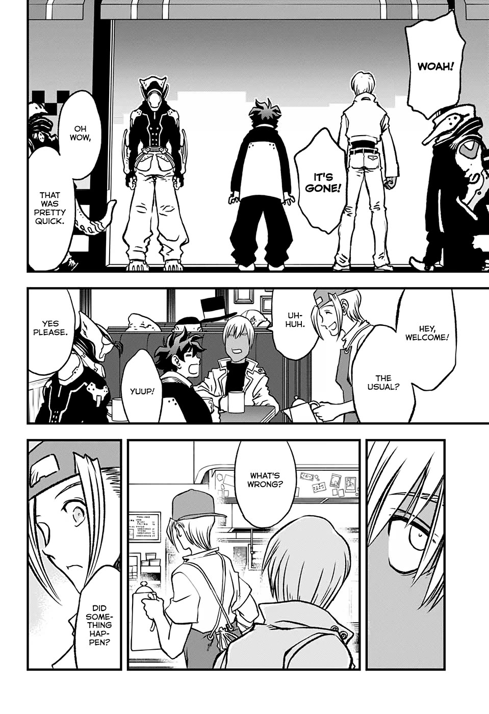 Kekkai Sensen Beat 3 Peat Chapter 4 page 18 - Chapter 4: Dianne's Diner Rhapsody