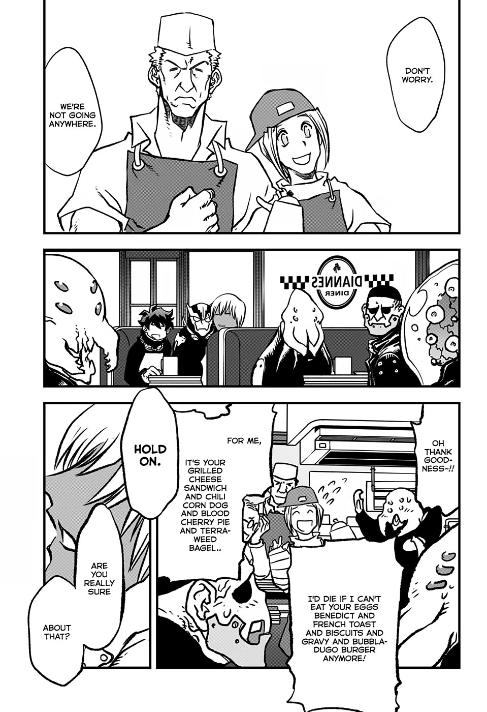Kekkai Sensen Beat 3 Peat Chapter 4 page 21 - Chapter 4: Dianne's Diner Rhapsody