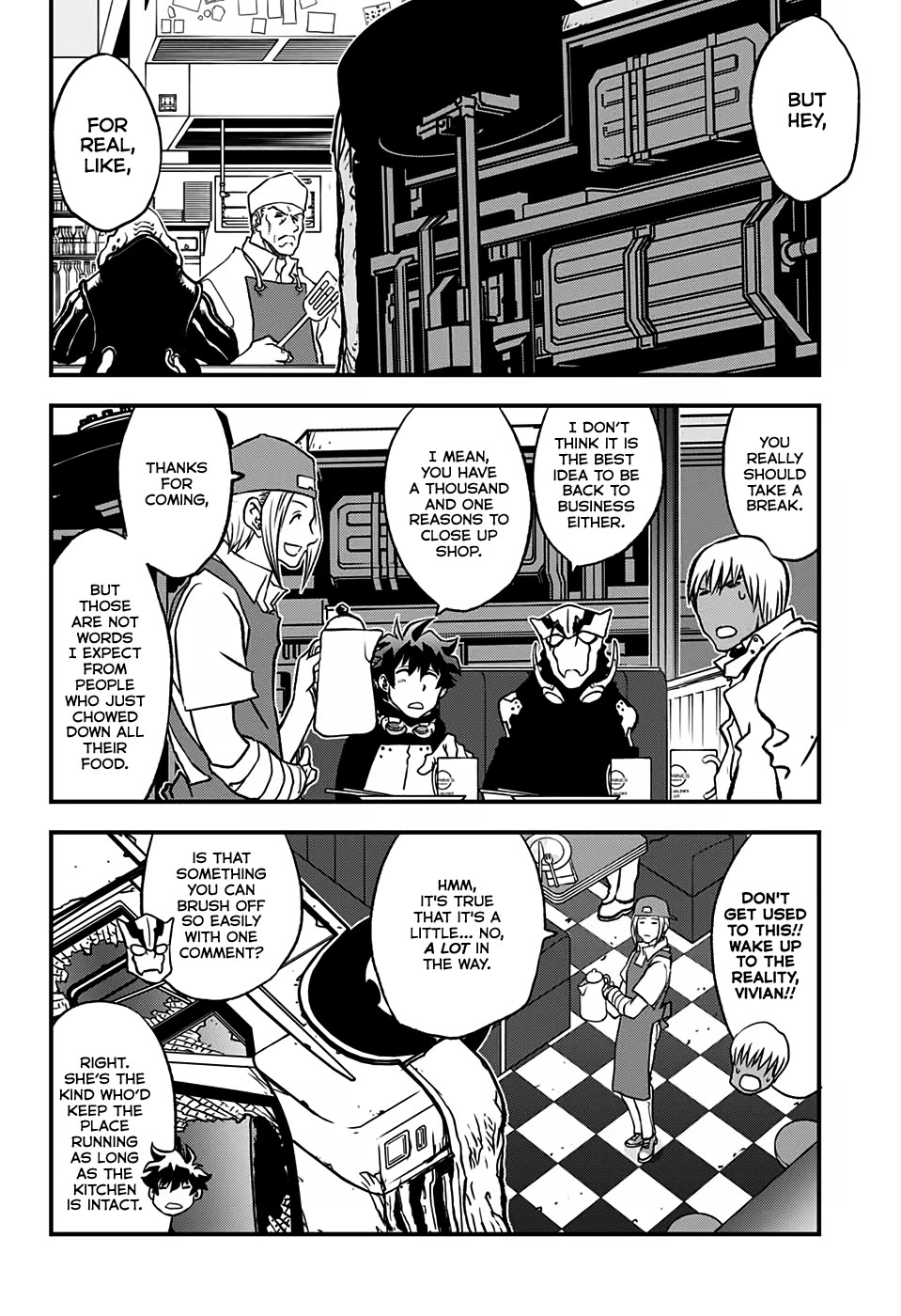 Kekkai Sensen Beat 3 Peat Chapter 4 page 3 - Chapter 4: Dianne's Diner Rhapsody