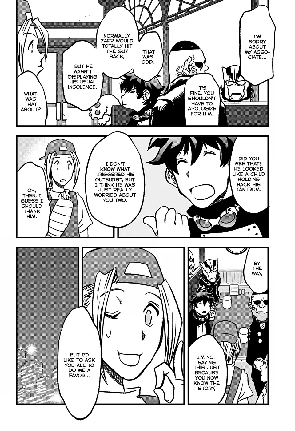 Kekkai Sensen Beat 3 Peat Chapter 4 page 34 - Chapter 4: Dianne's Diner Rhapsody