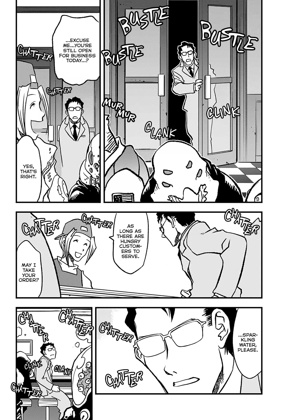 Kekkai Sensen Beat 3 Peat Chapter 4 page 36 - Chapter 4: Dianne's Diner Rhapsody