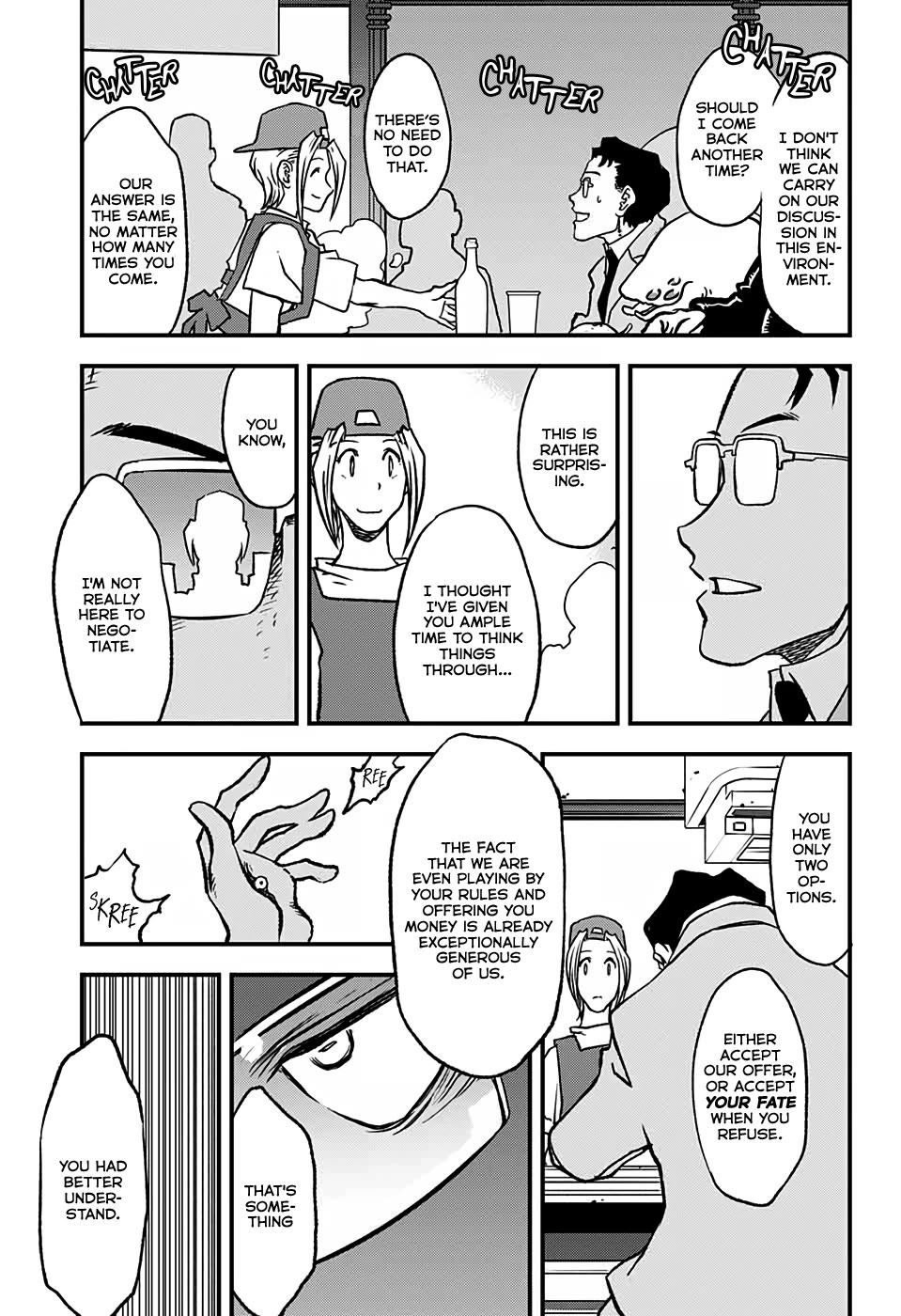 Kekkai Sensen Beat 3 Peat Chapter 4 page 37 - Chapter 4: Dianne's Diner Rhapsody