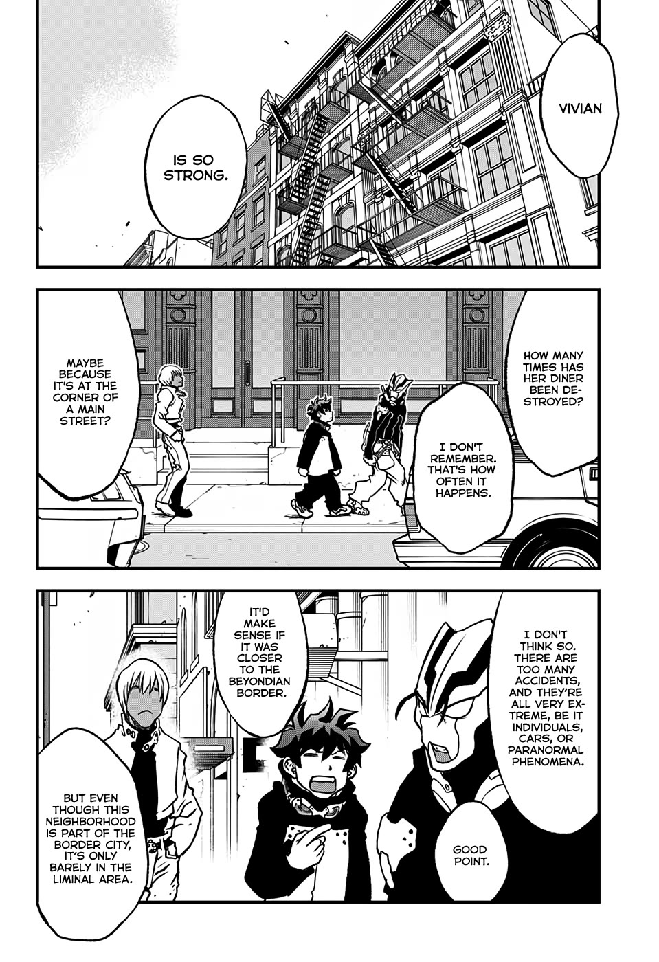 Kekkai Sensen Beat 3 Peat Chapter 4 page 5 - Chapter 4: Dianne's Diner Rhapsody