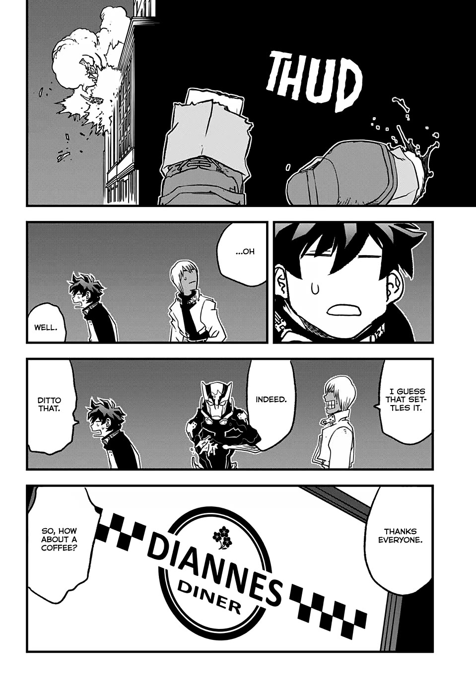 Kekkai Sensen Beat 3 Peat Chapter 4 page 54 - Chapter 4: Dianne's Diner Rhapsody