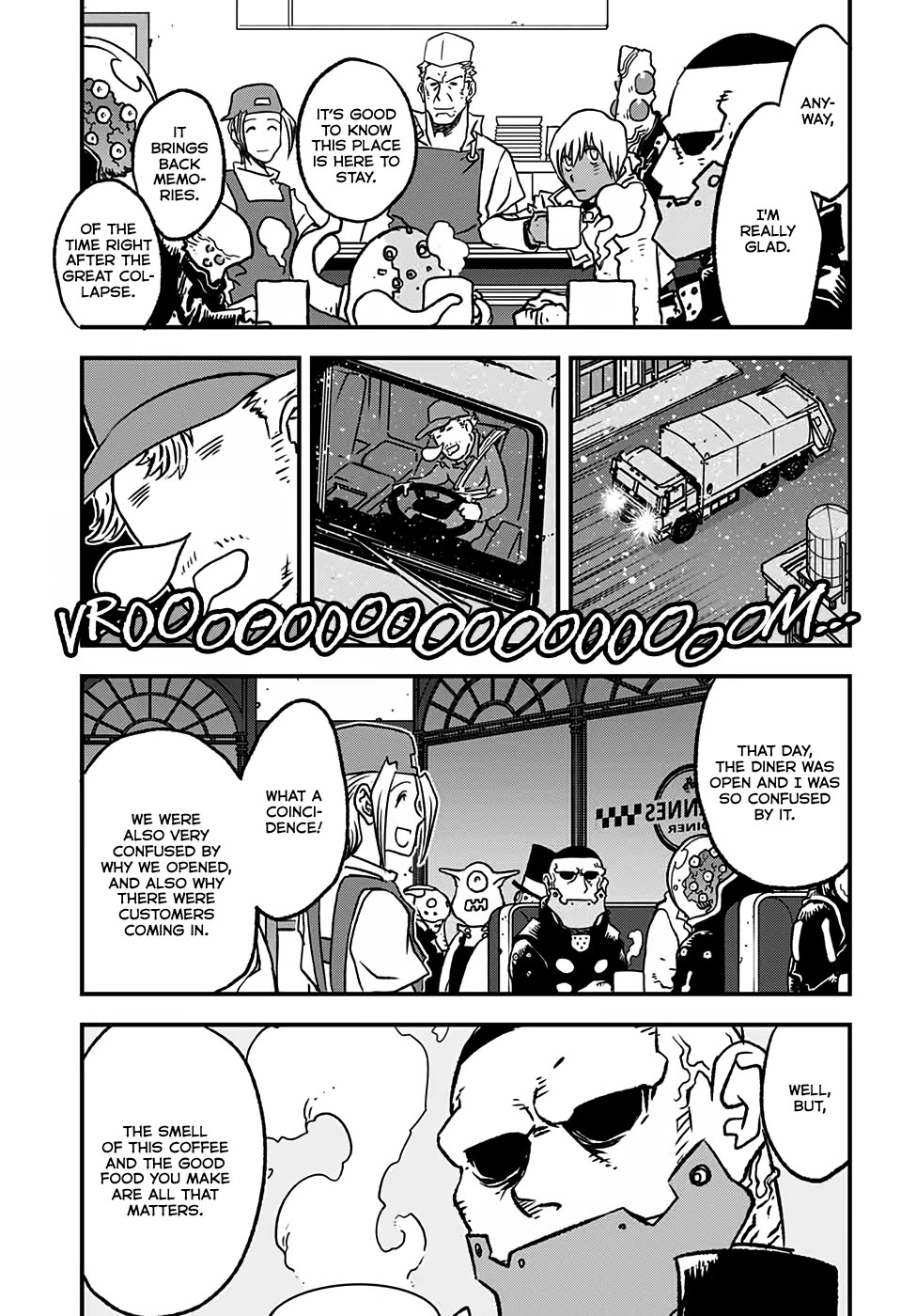 Kekkai Sensen Beat 3 Peat Chapter 4 page 55 - Chapter 4: Dianne's Diner Rhapsody